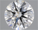 Del inventario de diamantes de laboratorio, 2.59 quilates, Redondo , Color G, claridad VS2 y certificado GIA