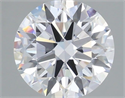 Del inventario de diamantes de laboratorio, 2.10 quilates, Redondo , Color D, claridad VVS1 y certificado IGI