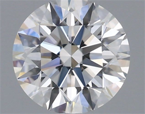 Picture of Lab Grown Diamond 1.00 Carats, Round with Excellent Cut, D Color, VVS2 Clarity and Certified by IGI