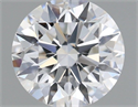 Lab Grown Diamond 1.00 Carats, Round with Ideal Cut, D Color, VVS2 Clarity and Certified by IGI