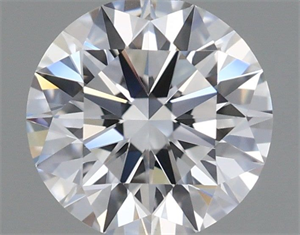 Picture of Lab Grown Diamond 1.00 Carats, Round with Ideal Cut, D Color, VVS2 Clarity and Certified by IGI