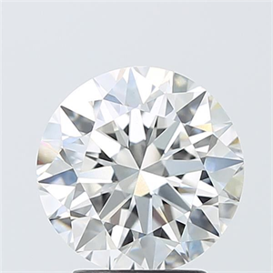 Picture of Lab Grown Diamond 3.03 Carats, Round with Excellent Cut, E Color, VVS2 Clarity and Certified by IGI