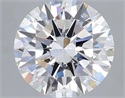 Del inventario de diamantes de laboratorio, 2.51 quilates, Redondo , Color E, claridad VS1 y certificado IGI