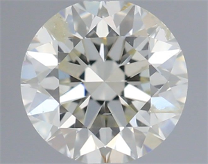 Foto Diamante Natural 0.40 quilates, Redondo , Color J, claridad SI2 y certificado IGI de