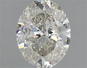 Foto Diamante Natural 1.00 quilates, Ovalado , Color H, claridad I1 y certificado IGI de