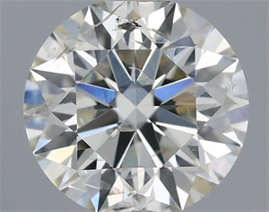 Foto Diamante Natural 0.50 quilates, Redondo , Color I, claridad SI2 y certificado IGI de