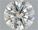 Natural Diamond 0.50 Carats, Round with Excellent Cut, J Color, SI1 Clarity and Certified by IGI
