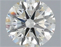 Diamante Natural 0.40 quilates, Redondo , Color J, claridad VS2 y certificado IGI