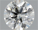 Natural Diamond 0.40 Carats, Round with Very Good Cut, J Color, VS2 Clarity and Certified by IGI