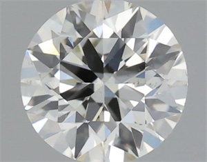 Picture of Natural Diamond 0.40 Carats, Round with Very Good Cut, J Color, VS2 Clarity and Certified by IGI