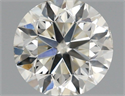 Diamante Natural 0.70 quilates, Redondo , Color K, claridad VS2 y certificado IGI