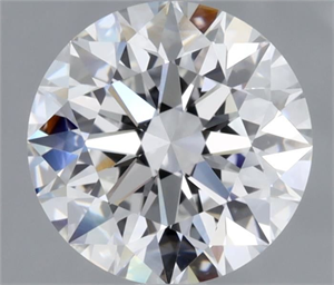 Foto Diamante Natural 1.58 quilates, Redondo , Color E, claridad VS1 y certificado GIA de