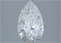 Natural Diamond 2.02 Carats, Pear with  Cut, H Color, SI2 Clarity and Certified by GIA