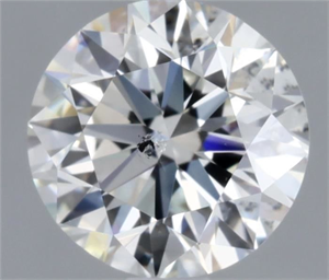 Foto Diamante Natural 1.00 quilates, Redondo , Color H, claridad I1 y certificado GIA de