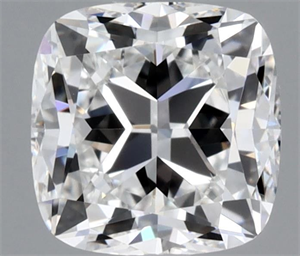 Foto Diamante Natural 0.97 quilates, Del cojín , Color F, claridad VS1 y certificado GIA de