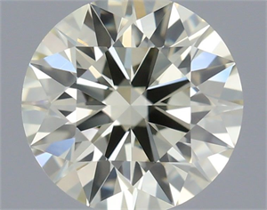 Picture of Natural Diamond 0.71 Carats, Round with Excellent Cut, N Color, VVS2 Clarity and Certified by IGI