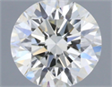 Diamante Natural 0.59 quilates, Redondo , Color K, claridad IF y certificado GIA