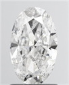 Natural Diamond 1.01 Carats, Oval with  Cut, F Color, I1 Clarity and Certified by IGI