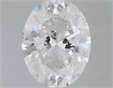 Diamante Natural 1.00 quilates, Ovalado , Color F, claridad I1 y certificado IGI
