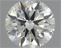 Diamante Natural 0.42 quilates, Redondo , Color J, claridad VS1 y certificado IGI