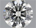 Natural Diamond 0.40 Carats, Round with Excellent Cut, I Color, SI1 Clarity and Certified by IGI