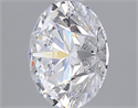 Del inventario de diamantes de laboratorio, 2.01 quilates, Redondo , Color E, claridad VVS2 y certificado GIA