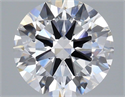 Lab Grown Diamond 3.34 Carats, Round with Excellent Cut, E Color, VS1 Clarity and Certified by IGI