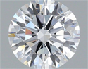Lab Grown Diamond 1.39 Carats, Round with Ideal Cut, E Color, VS1 Clarity and Certified by IGI