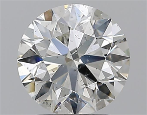 Foto Diamante Natural 2.01 quilates, Redondo , Color I, claridad SI2 y certificado GIA de