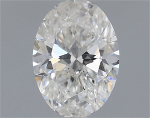 Picture of Natural Diamond 1.03 Carats, Oval with  Cut, G Color, I1 Clarity and Certified by IGI