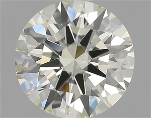 Picture of Natural Diamond 1.50 Carats, Round with Excellent Cut, L Color, IF Clarity and Certified by HRD