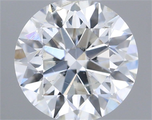 Foto Diamante Natural 0.70 quilates, Redondo , Color H, claridad I1 y certificado GIA de