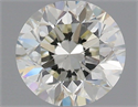 Diamante Natural 0.70 quilates, Redondo , Color J, claridad VS1 y certificado IGI
