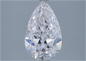 Diamante Natural 2.01 quilates, De pera , Color E, claridad VS1 y certificado GIA