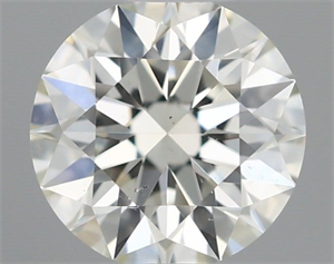 Foto Diamante Natural 0.41 quilates, Redondo , Color J, claridad SI1 y certificado IGI de