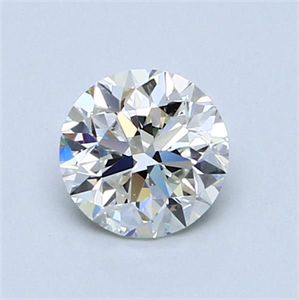 Foto Diamante Natural 0.90 quilates, Redondo , Color J, claridad VS1 y certificado GIA de