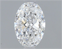 Diamante Natural 0.51 quilates, Ovalado , Color D, claridad SI1 y certificado GIA