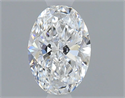 Diamante Natural 0.53 quilates, Ovalado , Color D, claridad VS1 y certificado GIA