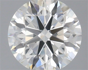 Picture of Natural Diamond 0.40 Carats, Round with Excellent Cut, H Color, SI1 Clarity and Certified by IGI