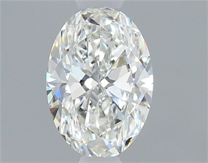 Picture of Natural Diamond 0.60 Carats, Oval with  Cut, H Color, VS1 Clarity and Certified by GIA