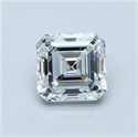 Natural Diamond 4.51 Carats, Asscher with  Cut, D Color, VS2 Clarity and Certified by GIA