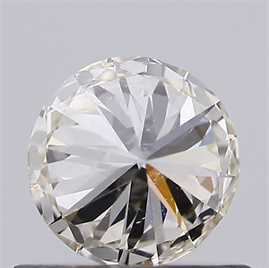 Foto Diamante Natural 0.60 quilates, Redondo , Color L, claridad SI2 y certificado GIA de
