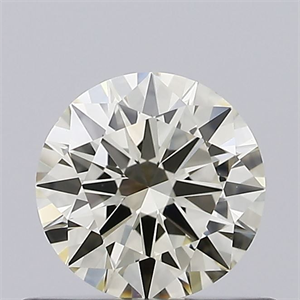 Foto Diamante Natural 0.55 quilates, Redondo , Color N, claridad VVS1 y certificado GIA de