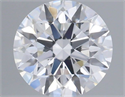 Lab Grown Diamond 1.29 Carats, Round with Excellent Cut, D Color, VVS2 Clarity and Certified by IGI