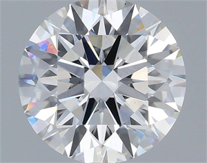 Picture of Lab Grown Diamond 1.41 Carats, Round with Ideal Cut, E Color, VS2 Clarity and Certified by IGI