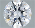 Del inventario de diamantes de laboratorio, 1.04 quilates, Redondo , Color D, claridad VS2 y certificado IGI