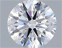 Del inventario de diamantes de laboratorio, 1.04 quilates, Redondo , Color E, claridad VVS2 y certificado IGI