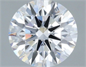 Del inventario de diamantes de laboratorio, 1.02 quilates, Redondo , Color D, claridad VS1 y certificado IGI