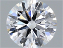 Del inventario de diamantes de laboratorio, 1.04 quilates, Redondo , Color D, claridad VVS2 y certificado IGI