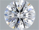 Del inventario de diamantes de laboratorio, 0.73 quilates, Redondo , Color E, claridad VVS1 y certificado IGI